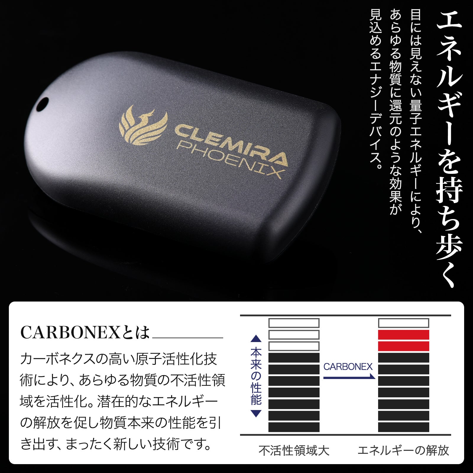 CLEMIRA PHOENIX (クルミラフェニックス)ネックストラップ付き