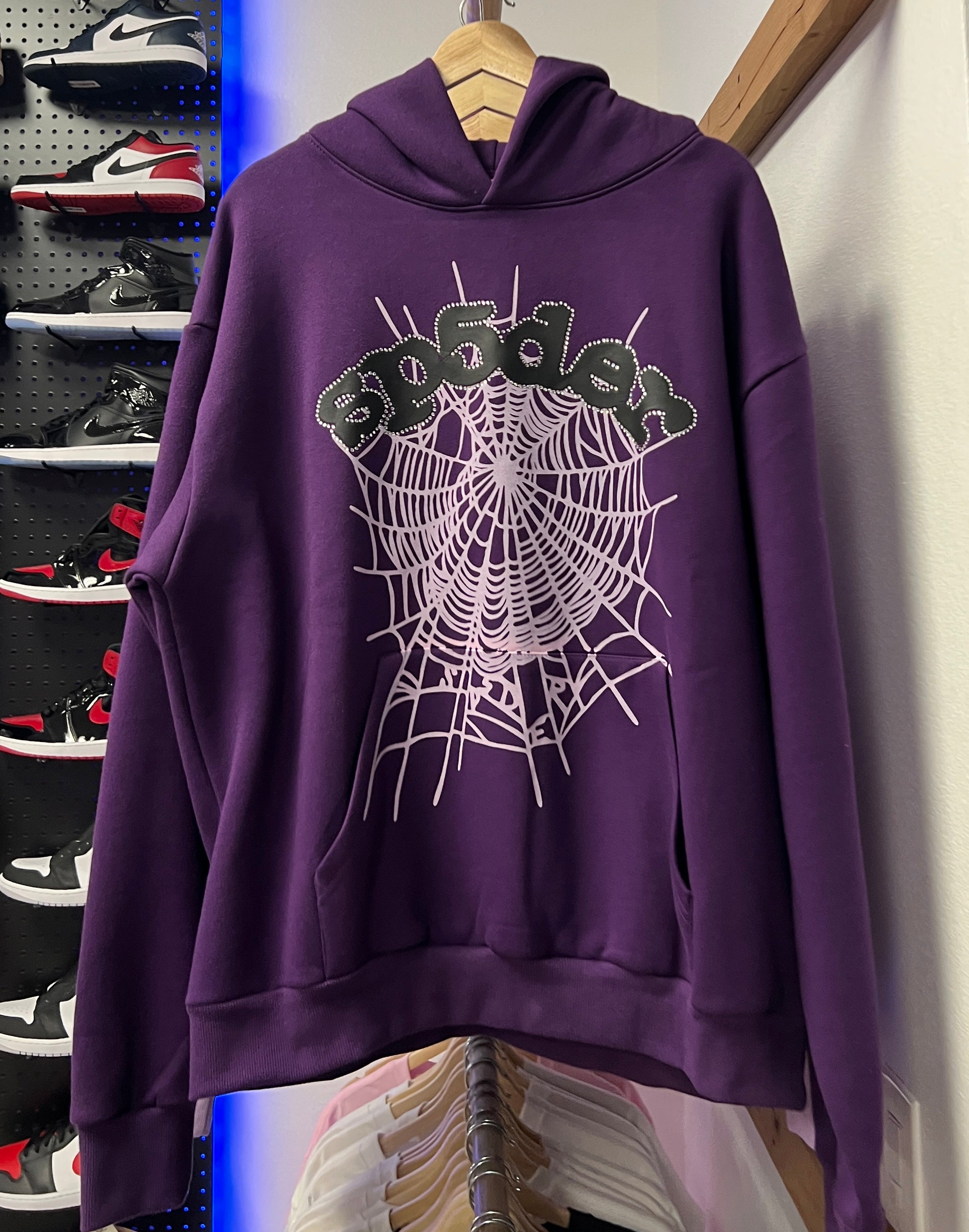SP5DER HOODIE PURPLE – epsneakerscene