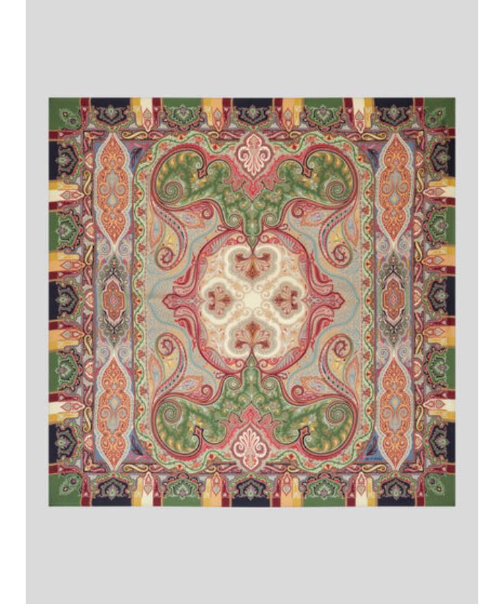 ETRO/エトロ_Women通販 | プリント ウール&シルク ショール【送料無料