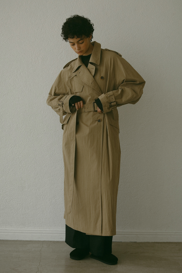 Wrinkle trench coat │ ETRE TOKYO official online store(エトレ