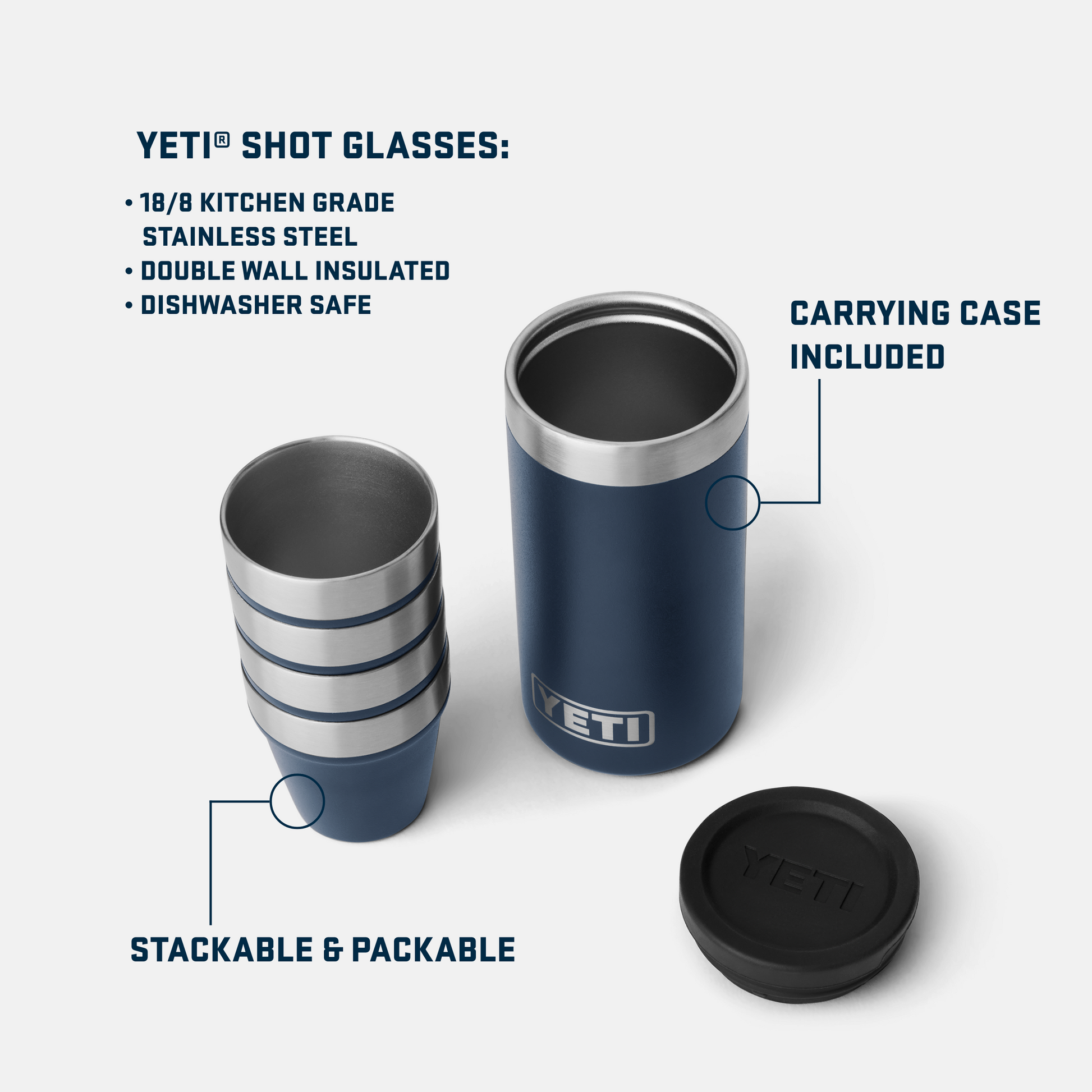 YETI Shot Glasses – YETI EUROPE