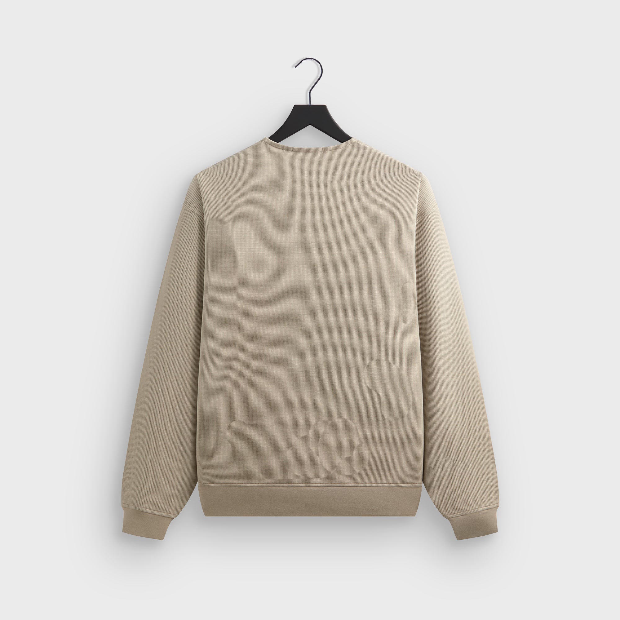 Kith Micro Waffle Colby Pullover - Plaster – Kith Europe