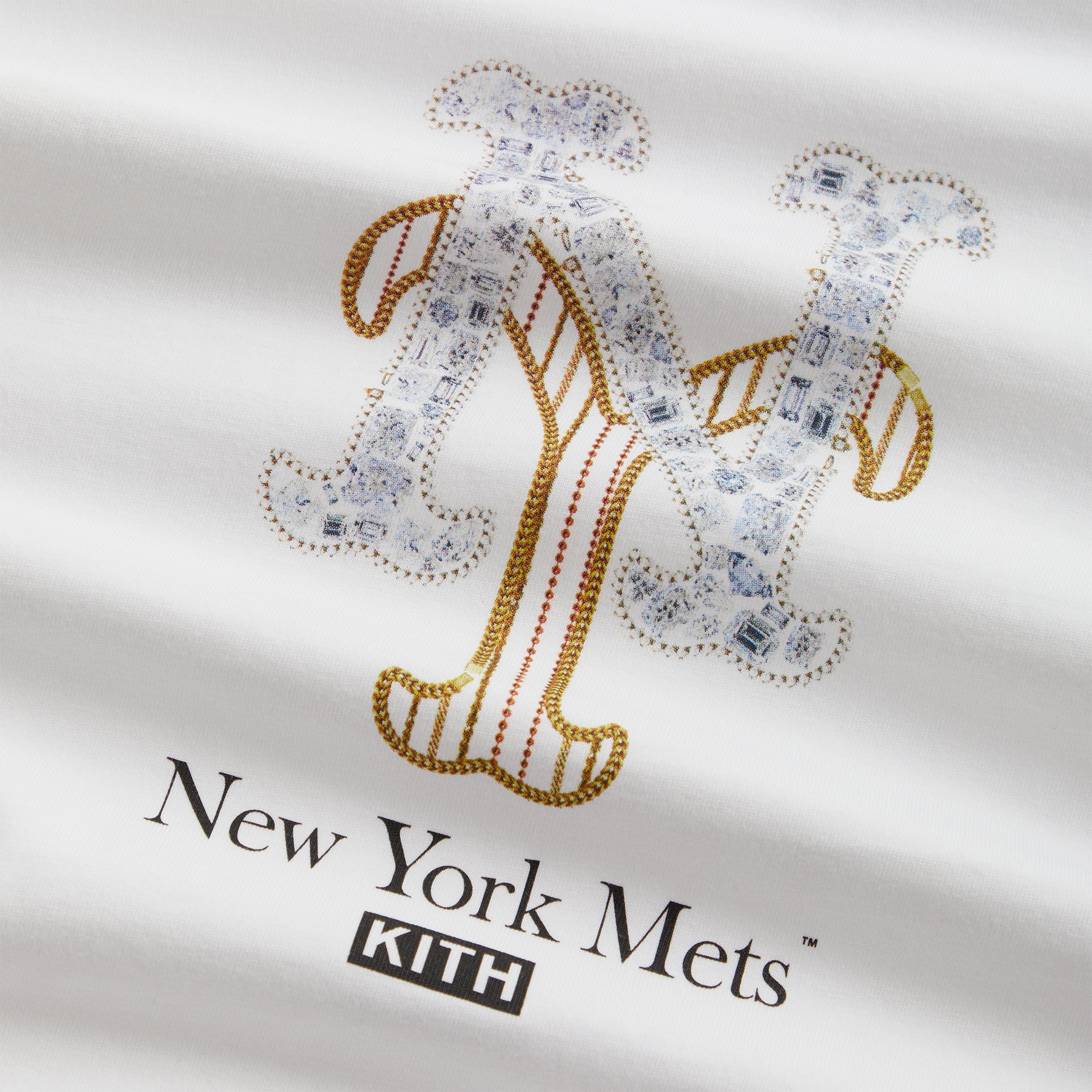 Kith X Rachel Goatley Mets Ls Tee - White – Kith Europe