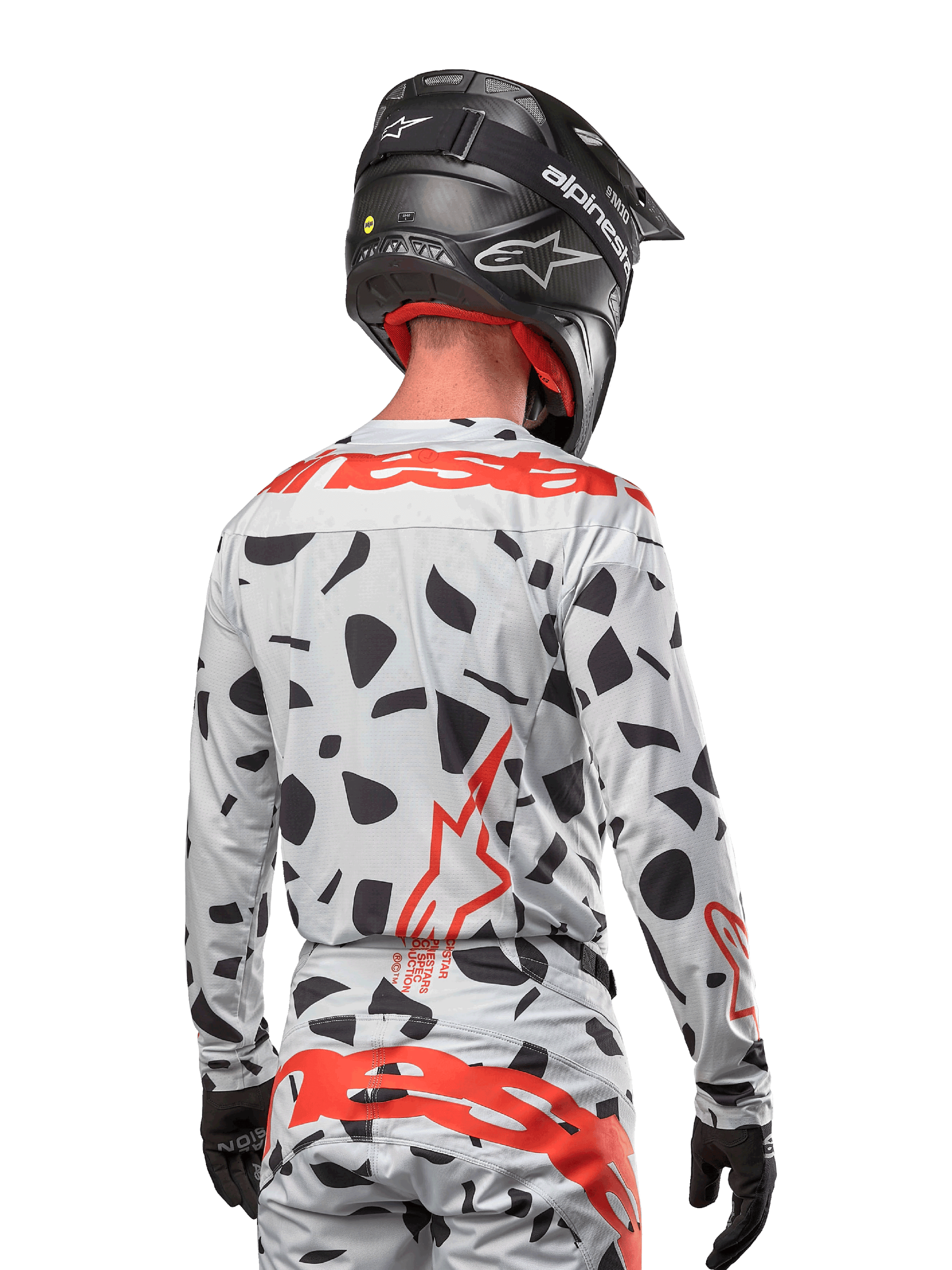 2024 Techstar Rantera - Gray MX Jersey | Alpinestars®