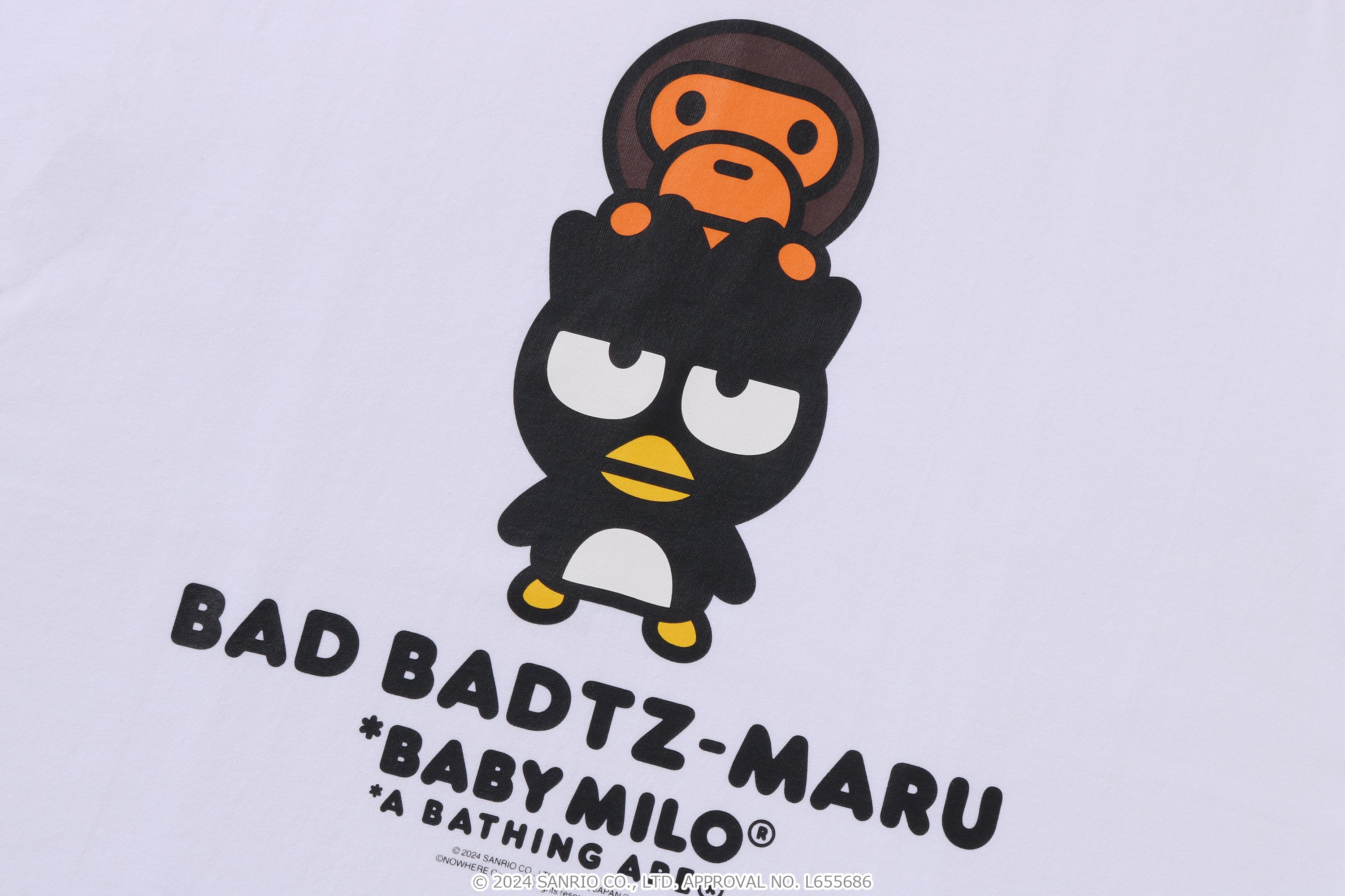 BABY MILO X BAD BADTZ-MARU - TEE KIDS – eu.bape.com