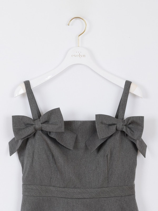 ビッグリボンキャミワンピース｜evelyn（エブリン）公式通販サイト