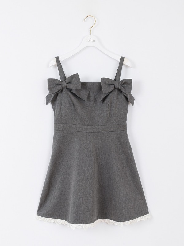ビッグリボンキャミワンピース｜evelyn（エブリン）公式通販サイト