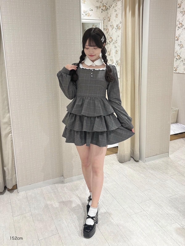 3段ティアードワンピース｜evelyn（エブリン）公式通販サイト