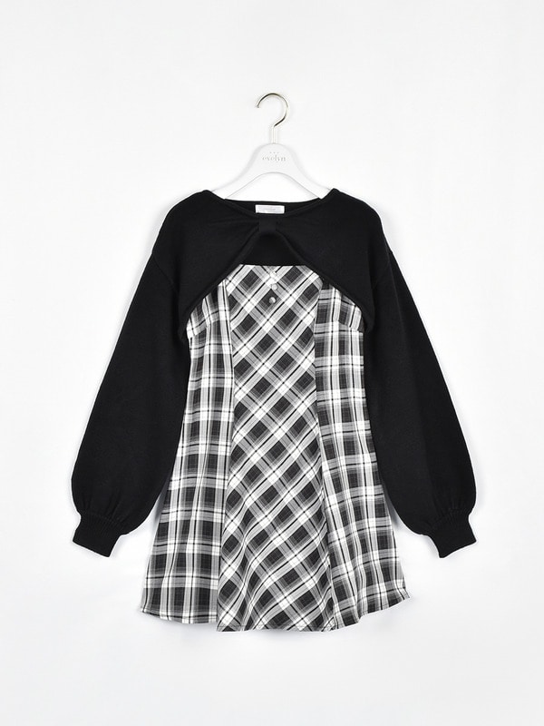 リボンボレロキャミワンピース｜evelyn（エブリン）公式通販サイト