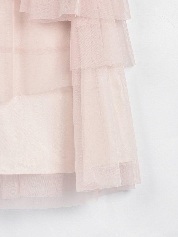 チュールドッキングツイードワンピース｜evelyn（エブリン）公式通販サイト