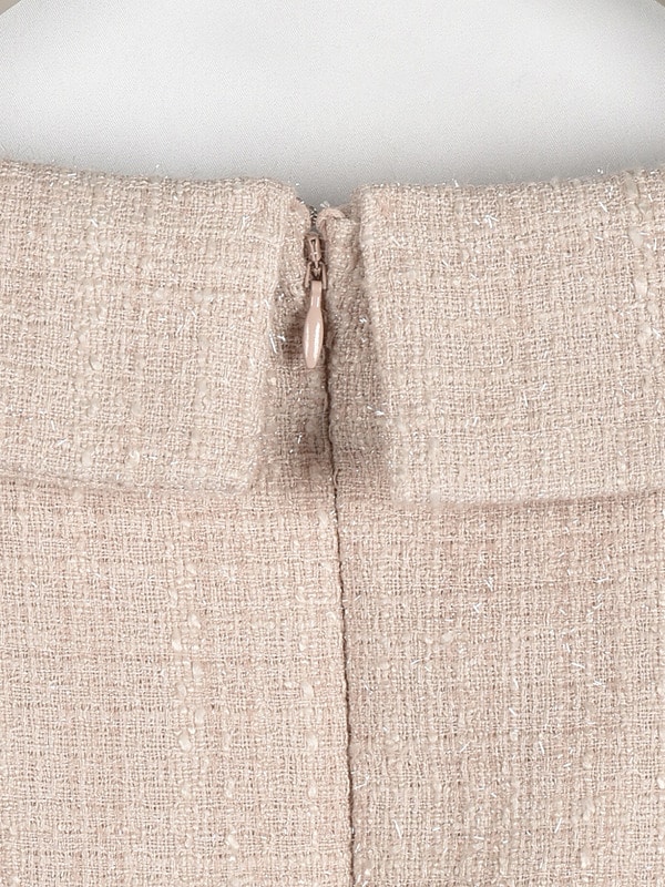 チュールドッキングツイードワンピース｜evelyn（エブリン）公式通販サイト