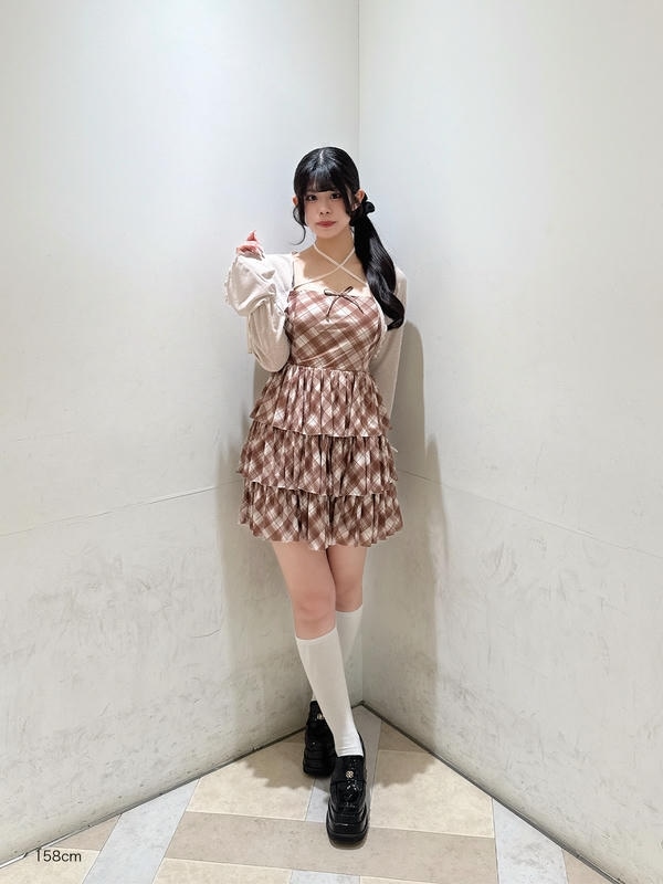 ティアードチェックセットアップ｜evelyn（エブリン）公式通販サイト