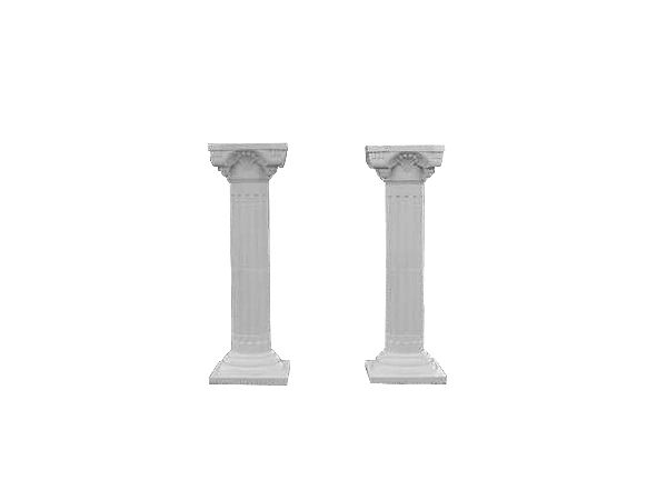 ギリシャ柱風オブジェのレンタル施工業者は東京から大阪など全国