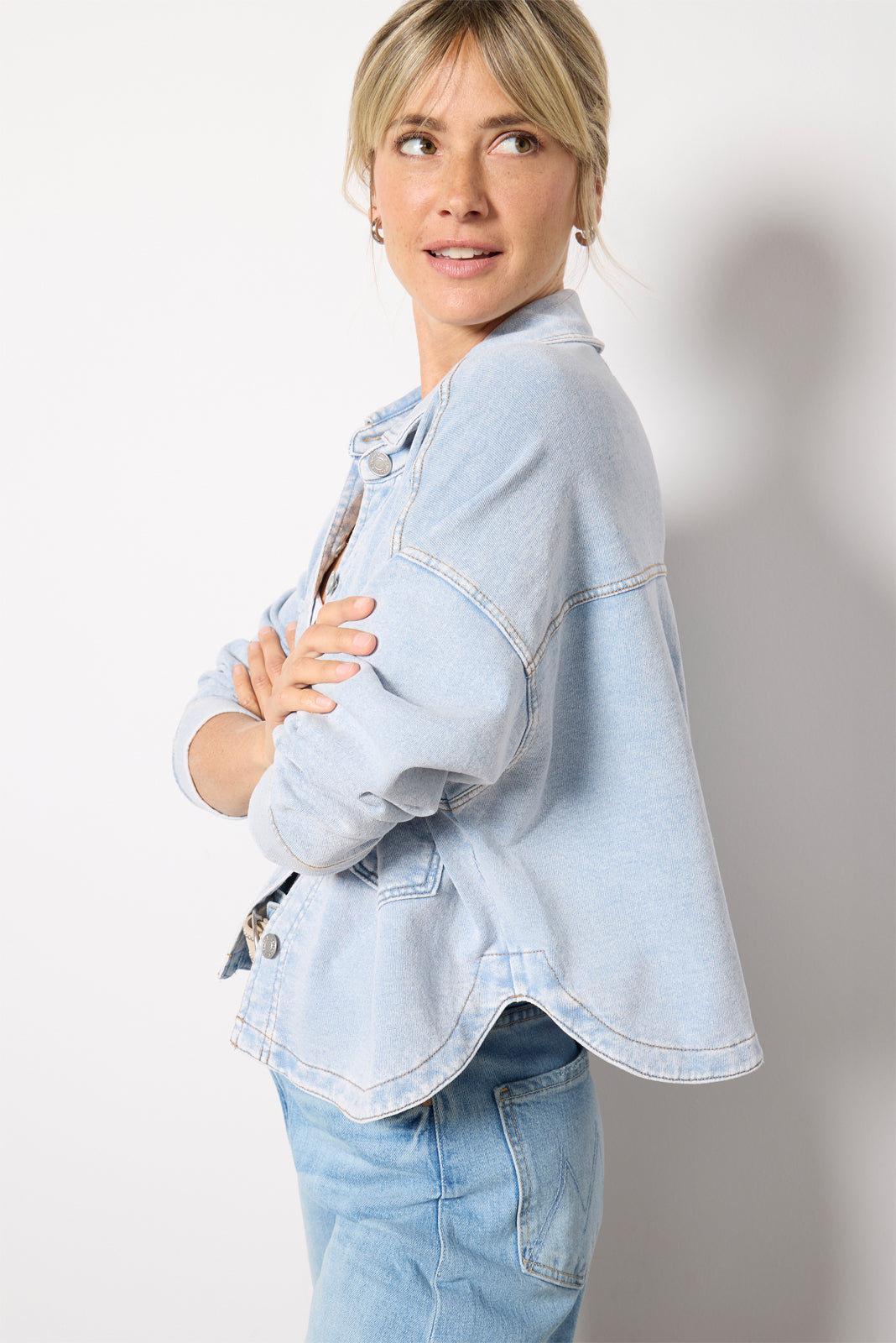 Z Supply All Day Cropped Knit Jacket