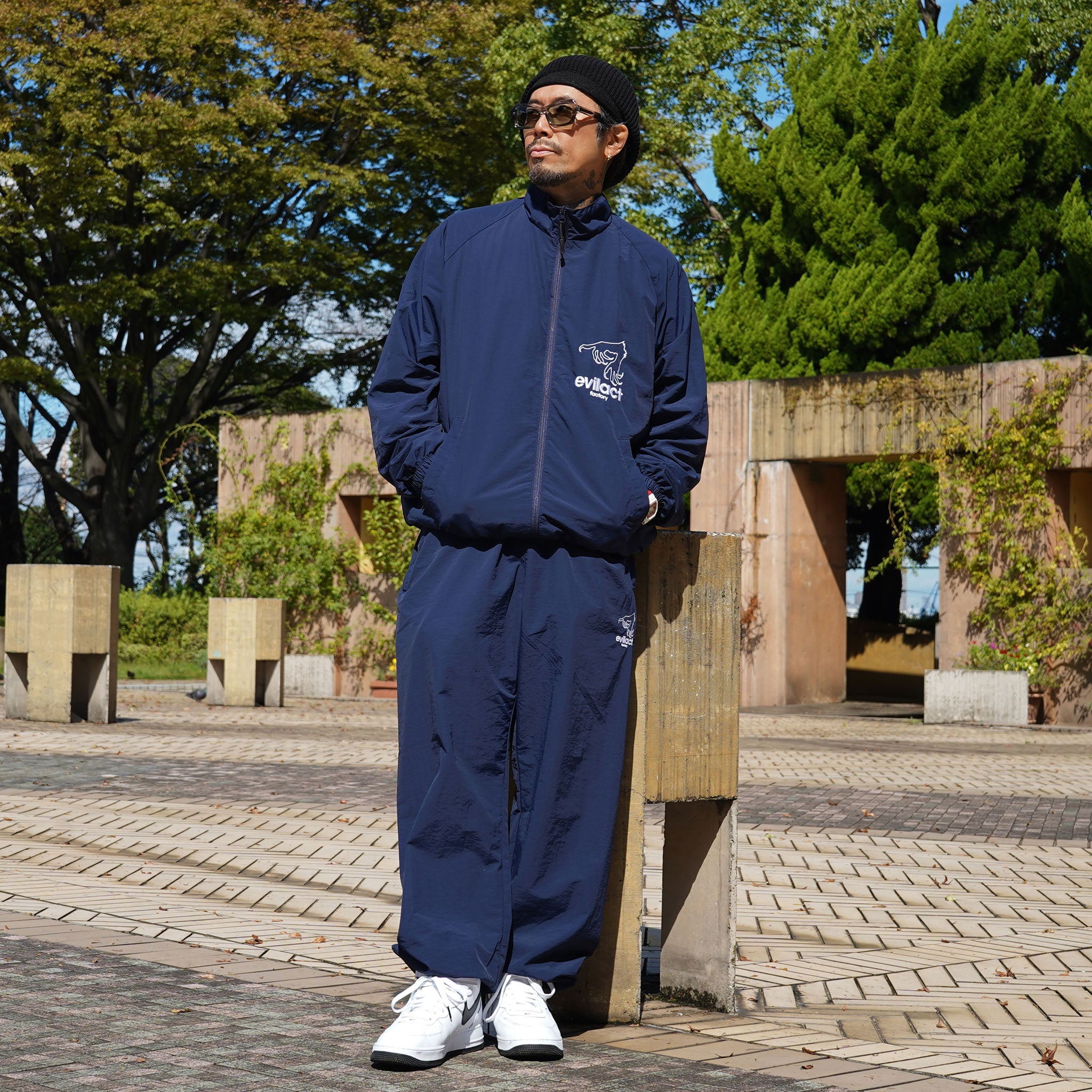 EVILACT Factory Nylon Training Jacket | EVILACT (イーブルアクト