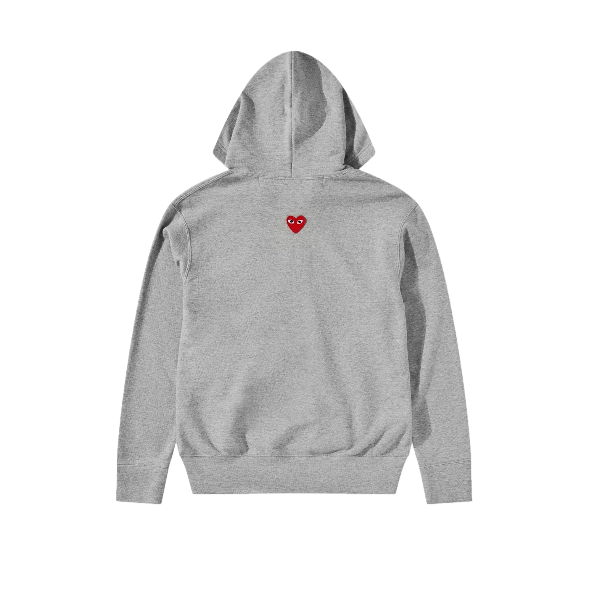 Comme des Garcons PLAY Mens Red Heart Zip Sweatshirt – Extra Butter