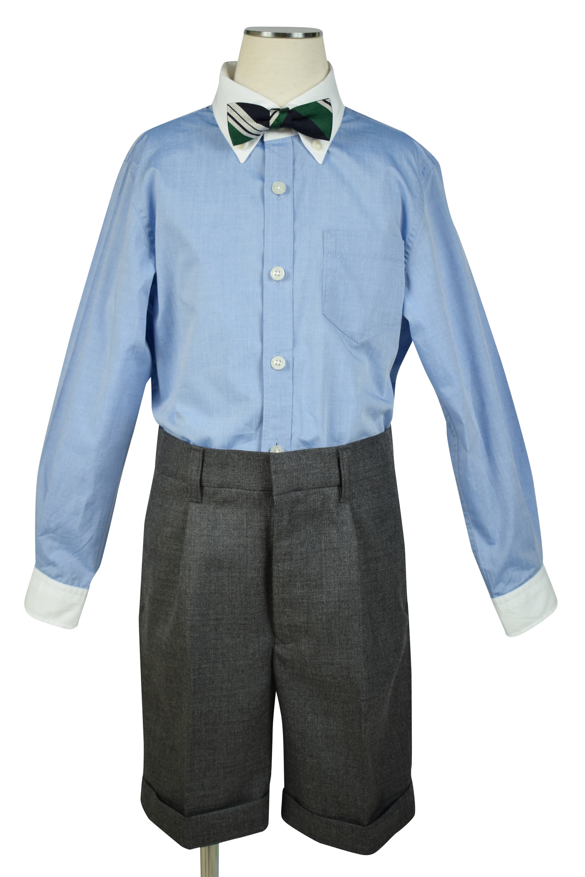 J.PRESS 金ボタン紺ブレザー×グレースーツセット (120cm) をレンタル