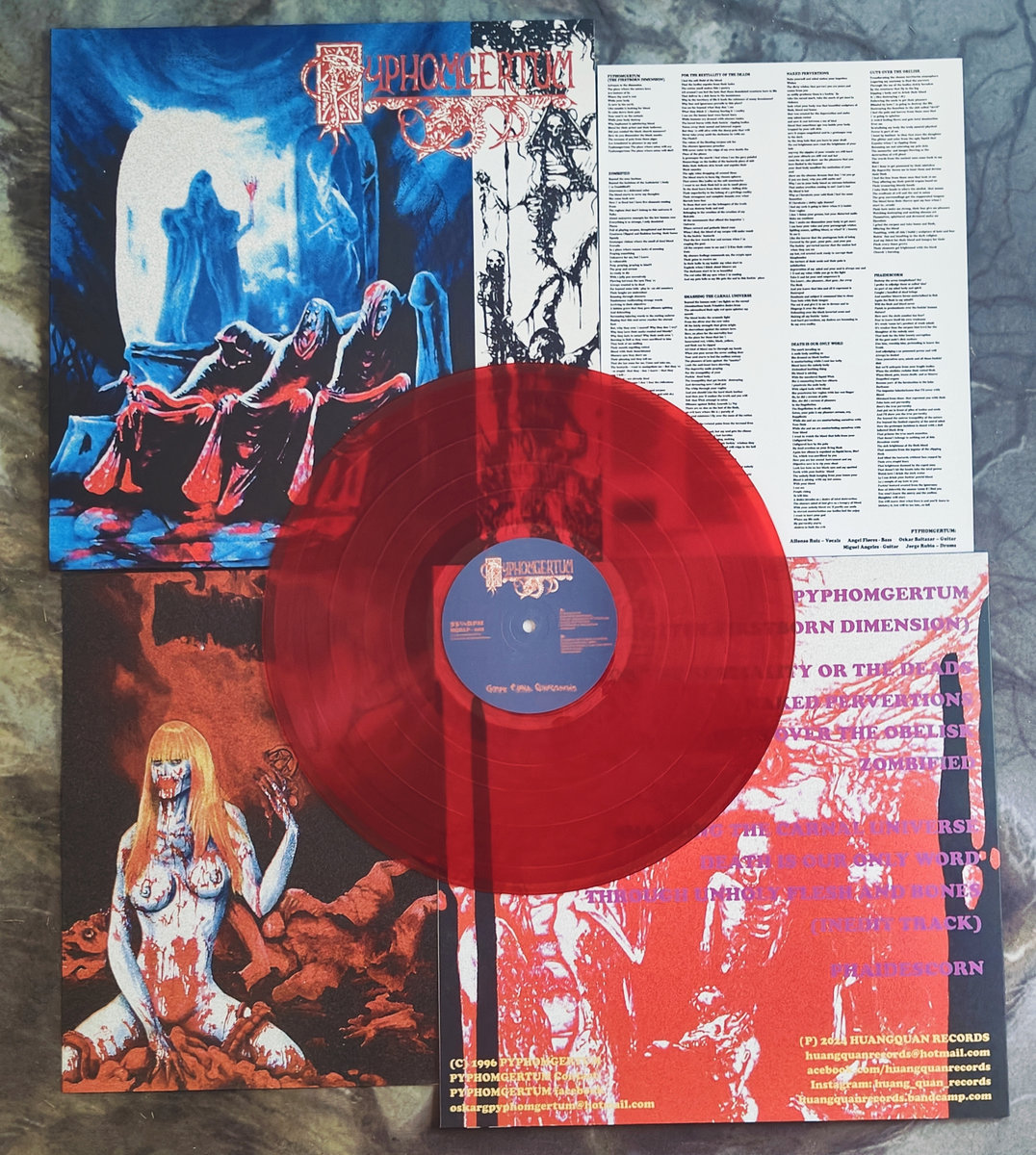 HQRLP - 008 Pyphomgertum - Gorific Carnal Confessions | Huangquan