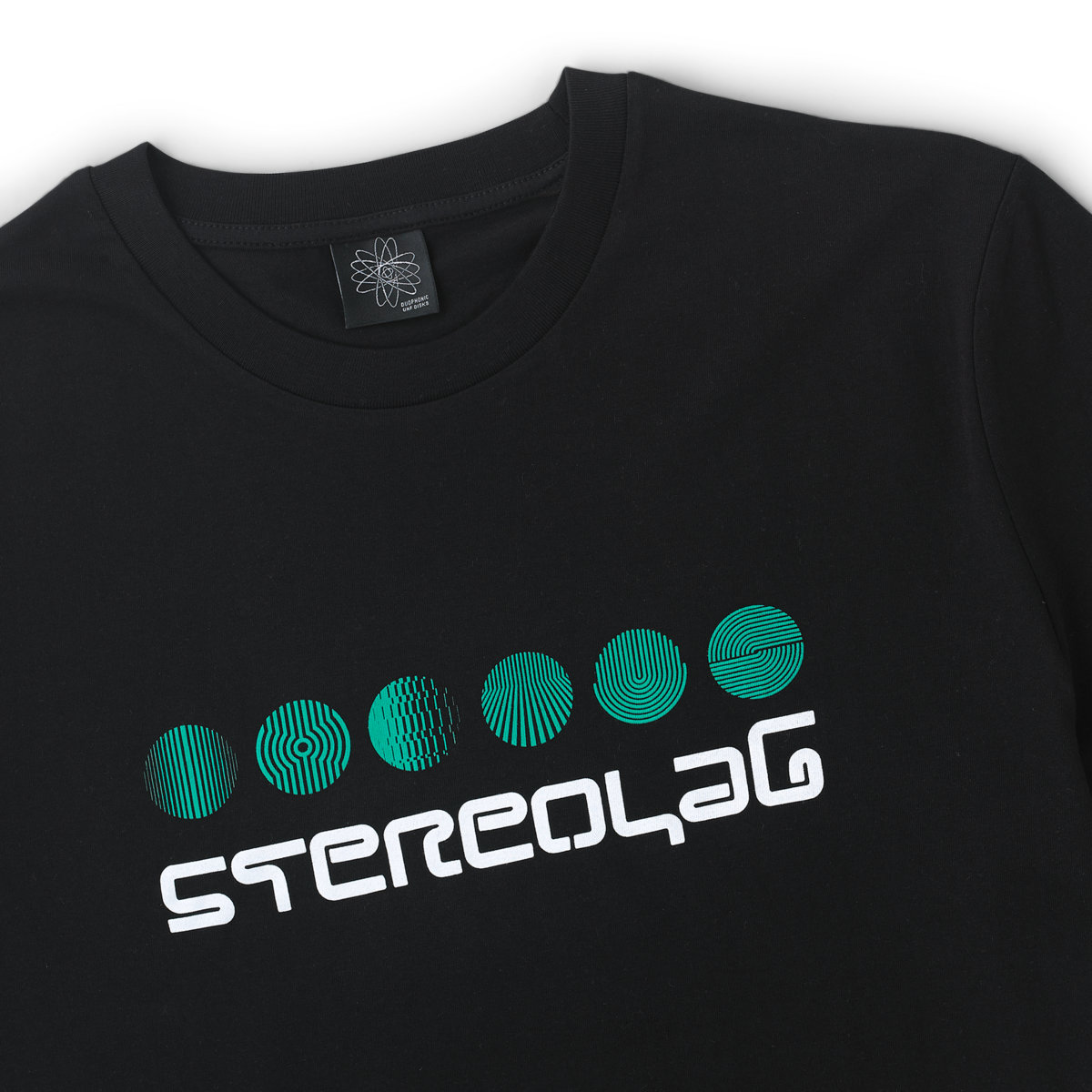 Dots and Loops T-shirt - Black | Stereolab