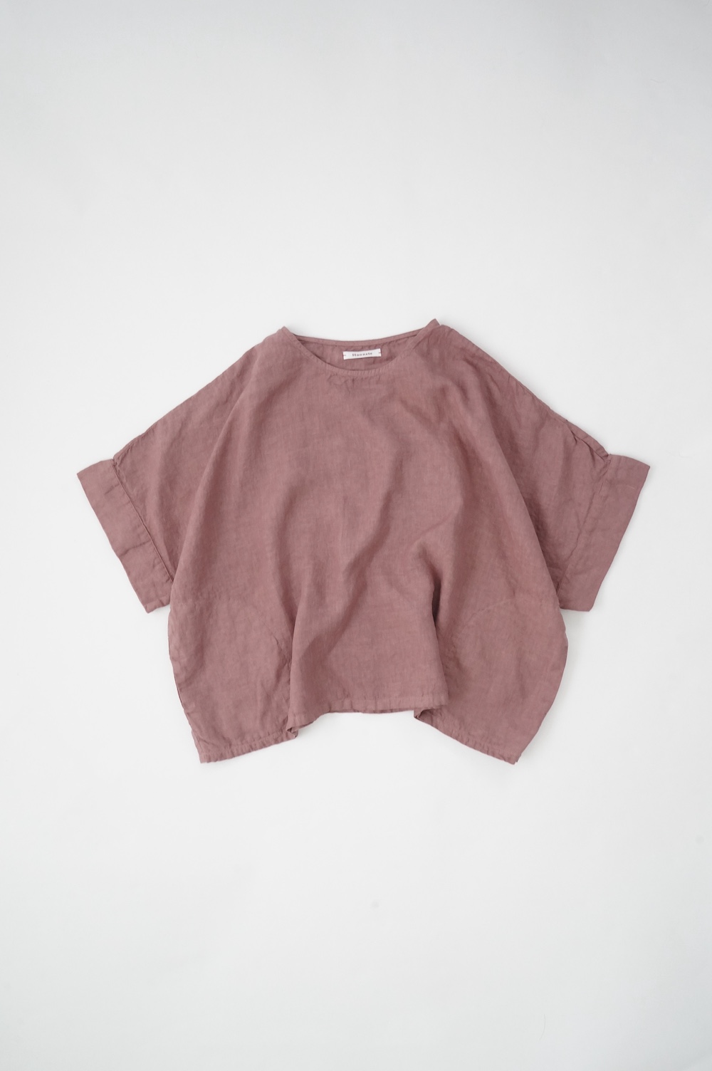 Honnete 姉妹伴2025 Irish Linen New crew neck Tee annabelle