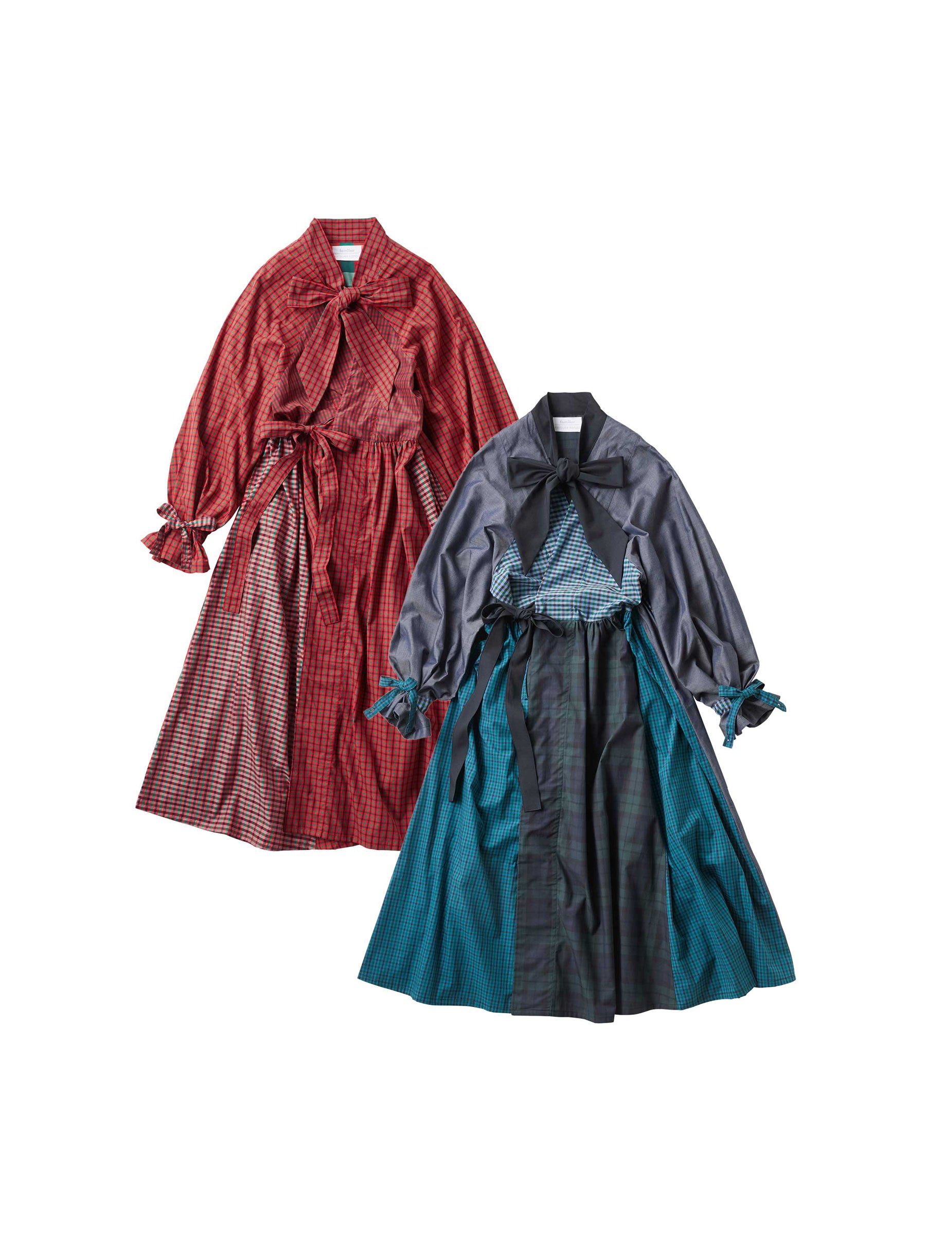 受注販売】羽織ワンピース〈keisuke kanda × familiar〉 | ファミリア