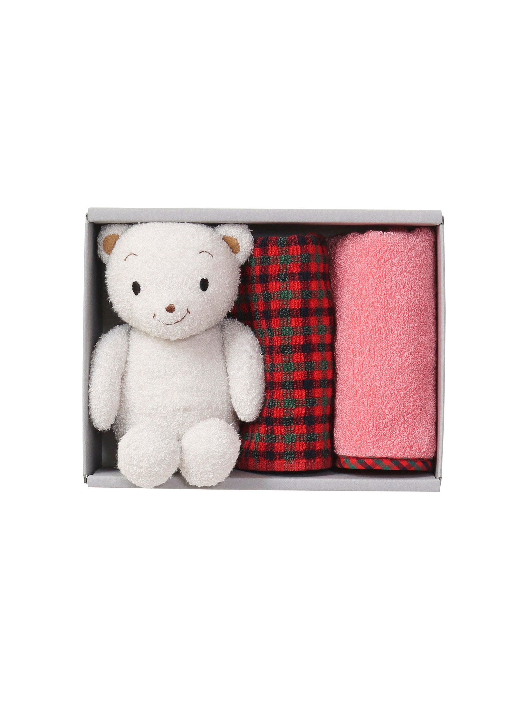 ギフトセット（タオルハンカチ2枚・ファミリアベアー）｜ファミリア