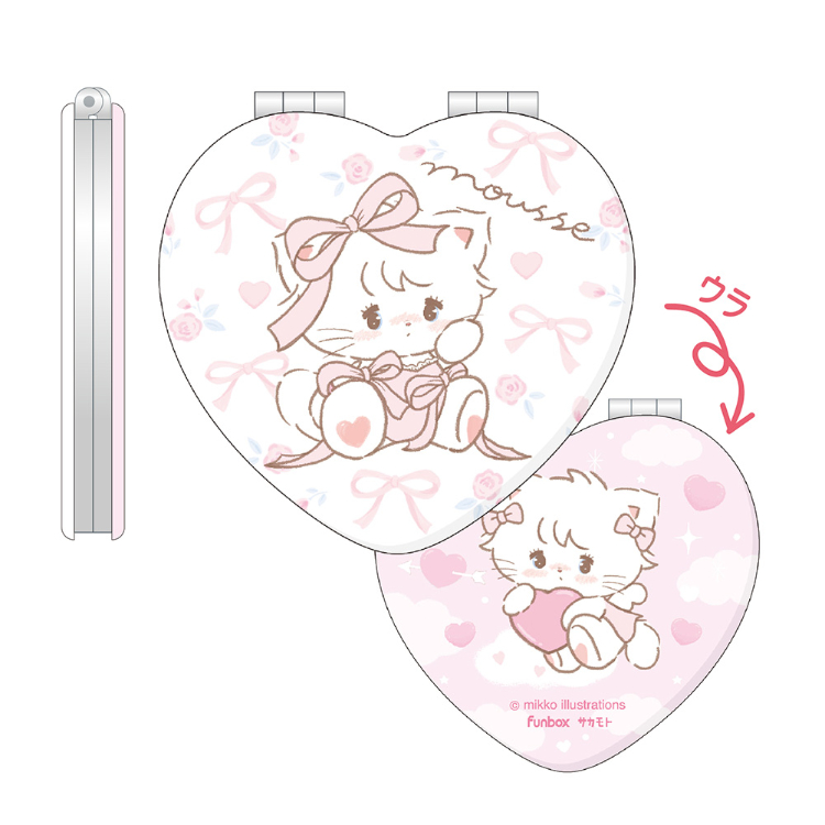 ハートミラー mikko ムース(ムース): ビジター表示商品｜ファンビ寺内