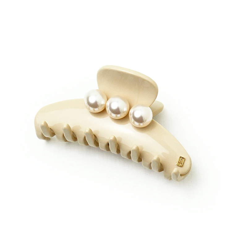 ALEXANDRE DE PARIS】アレクサンドル ドゥ パリ パールヘアクリップM