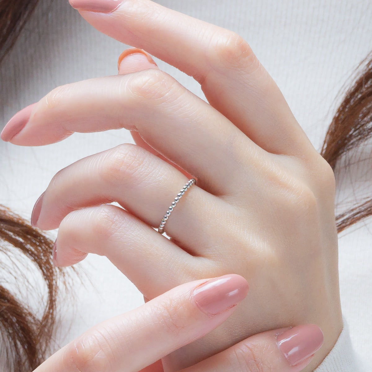 スタックリング NEC014 PT900 プラチナ – facett 公式オンラインショップ