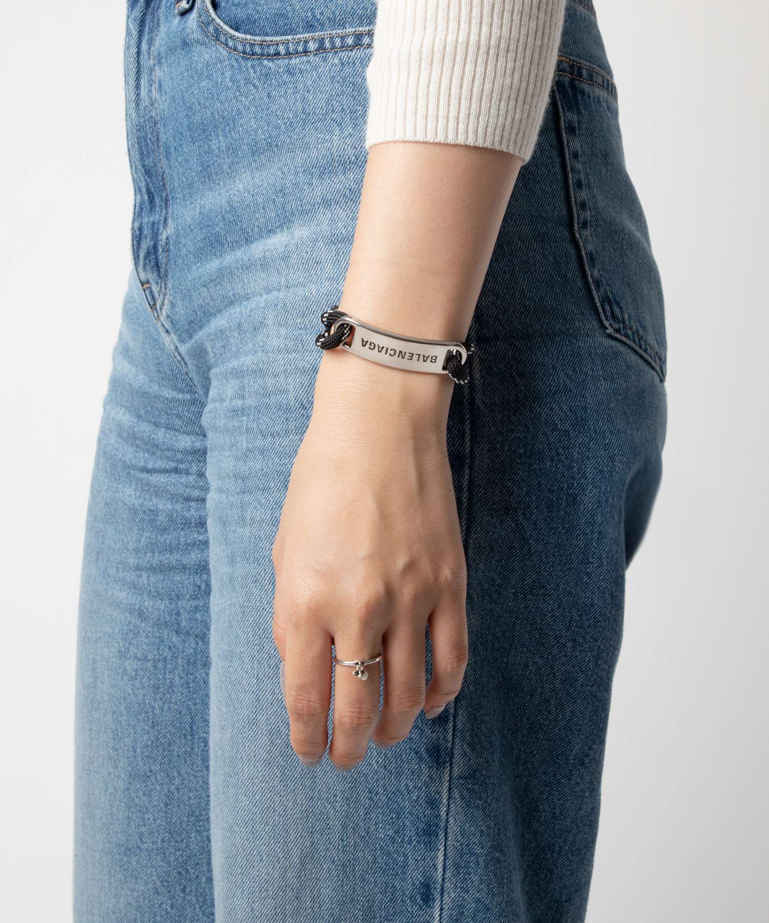 BALENCIAGA BALENCIAGA BALENCIAGA BALENCIAGA Plate Bracelet 656418 TVX4