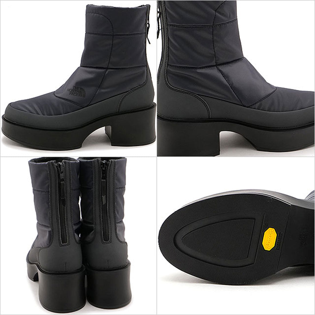 THE NORTH FACE W Kalmia Nuptse Boots WP SE Asphalt Gray/TNF Black [NFW