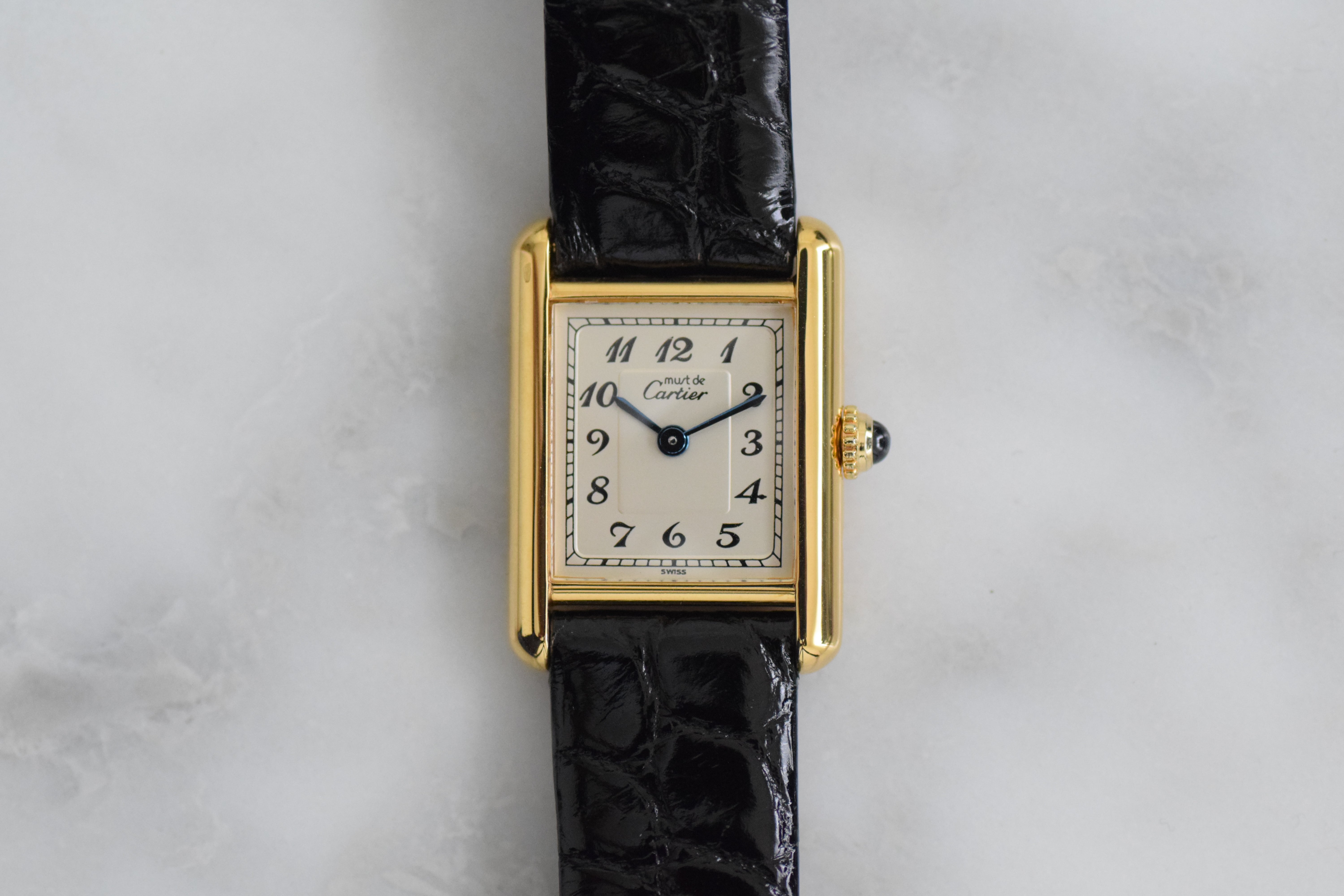廃盤マスト ドゥ カルティエ タンク レディースヴィンテージウォッチ