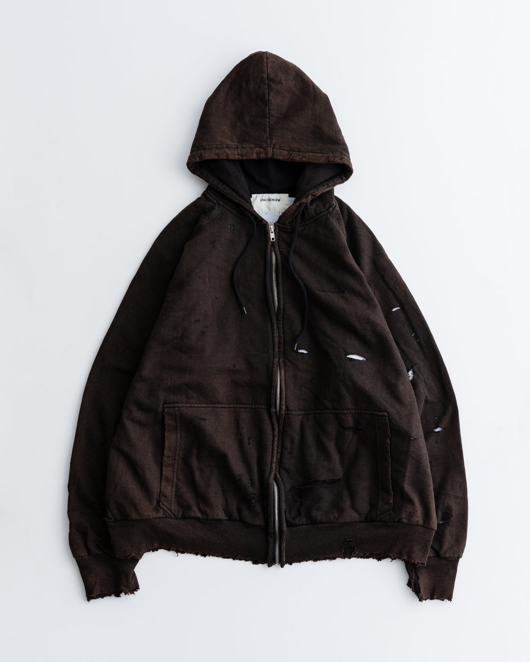 通販] ANACHRONORM(アナクロノーム) HARD DAMAGED INNER WAFFLE SWEAT