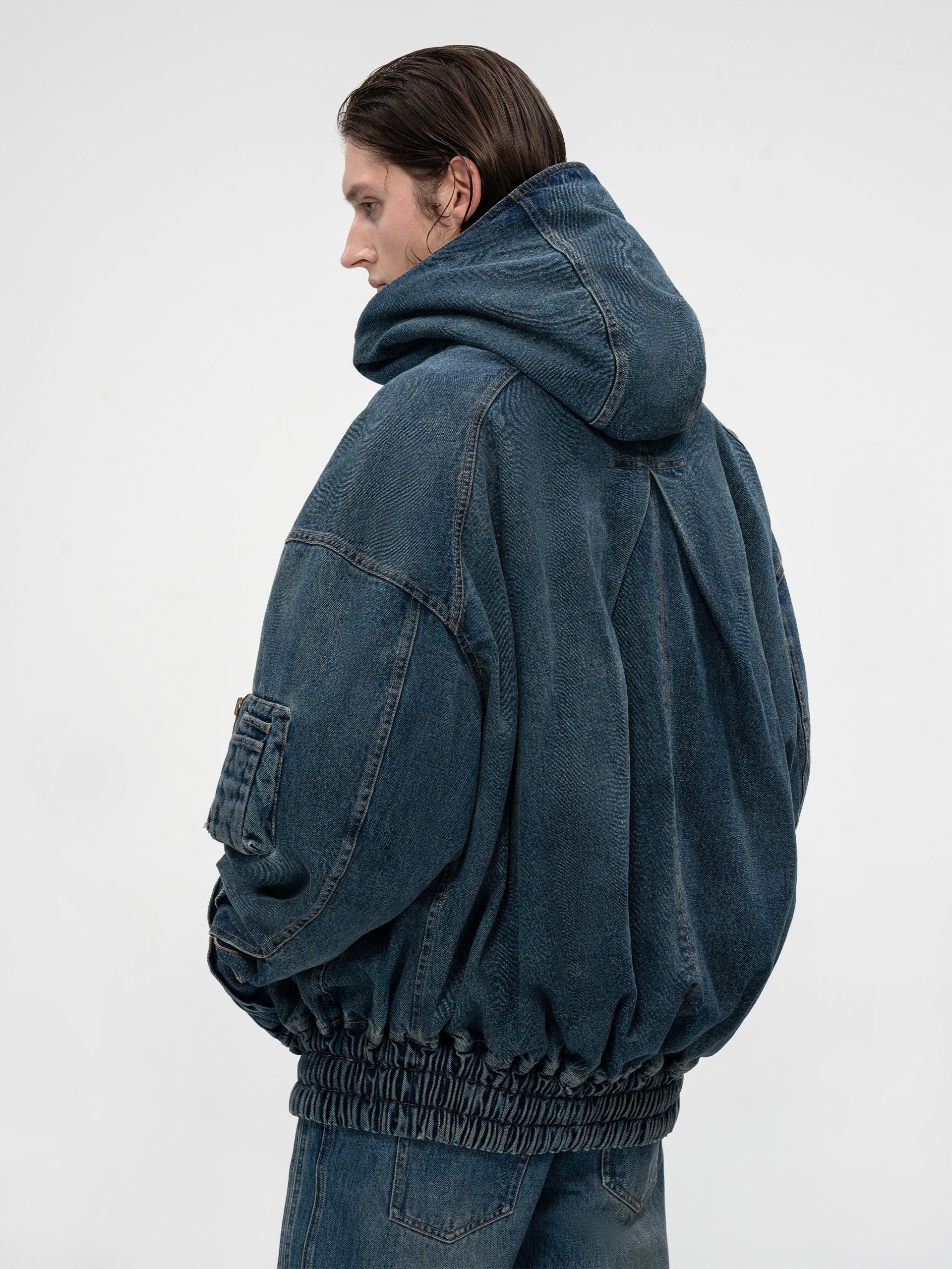 OVERSIZED BOMBER JACKET – Feng Chen Wang