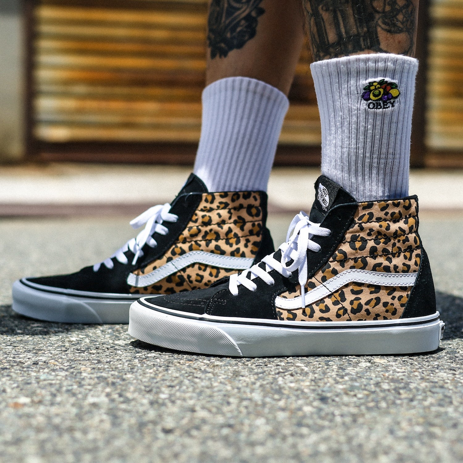VANS / SK8-HI TAPERED (ANIMALIER BLACK) – Feelin'