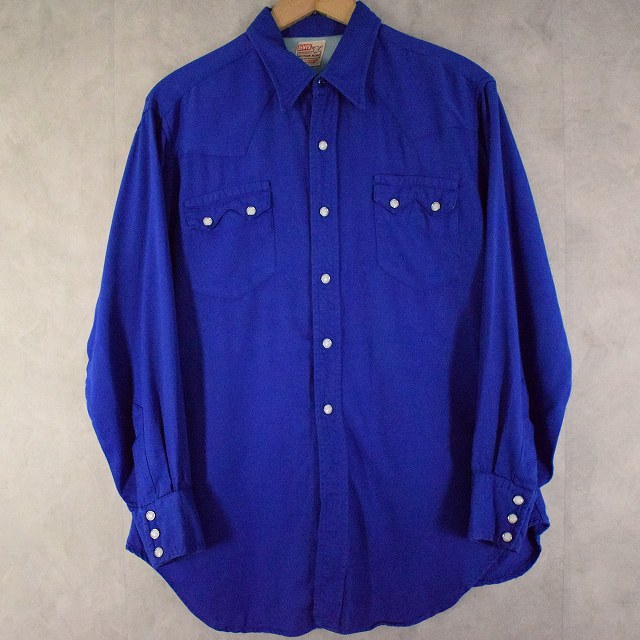 50年代 リーバイス ウエスタンウェア 青 ブルー ギャバジン ショート