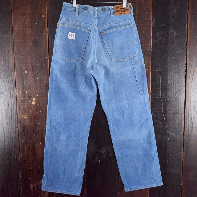 70's Lee 77 BOSS OF THE ROAD サスペンダーボタン付きデニム