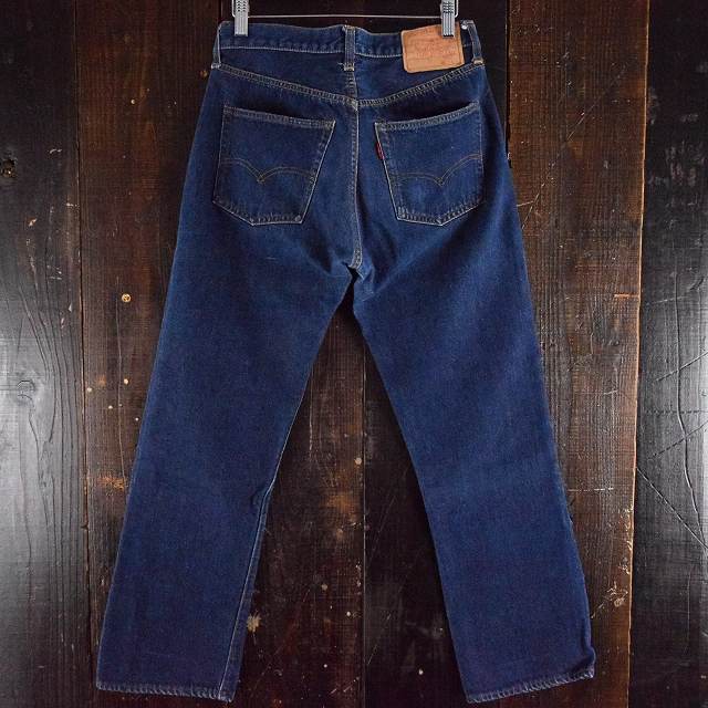 1960's〜 LEVI'S 501 BIGE デニムパンツ 濃色 W28 60年代 70年代