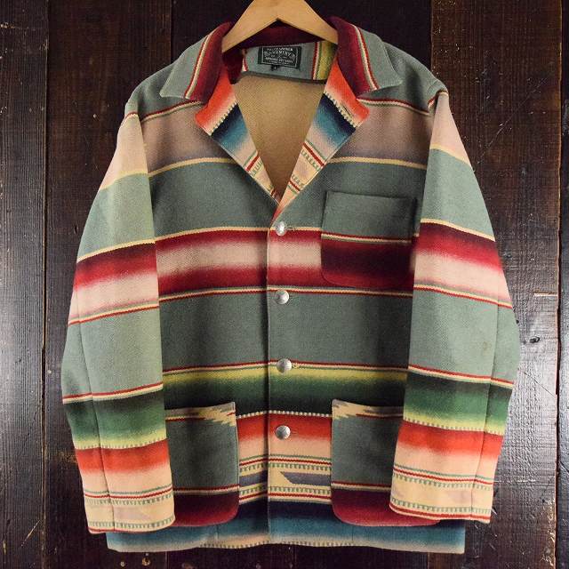 90's Ralph Lauren POLO COUNTRY USA製 ネイティブ柄ジャケット 90年代