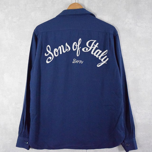 50年代 オープンカラー 開襟 | ビンテージ古着屋Feeet 通販 名古屋