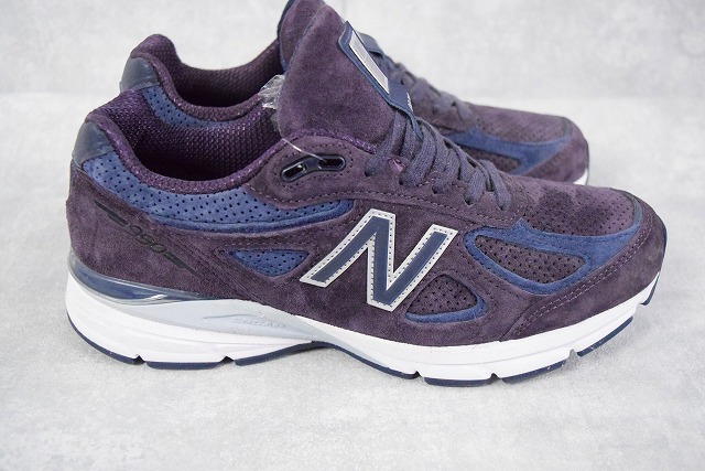ニューバランス シューズ アメリカ製 ローカットスニーカー パープル