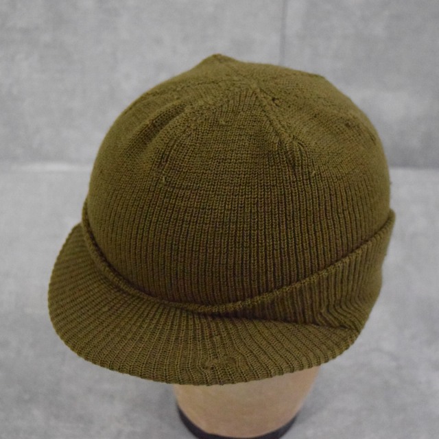 40年代 40s アメリカ軍 米軍 カーキ ジープ ニットキャップ