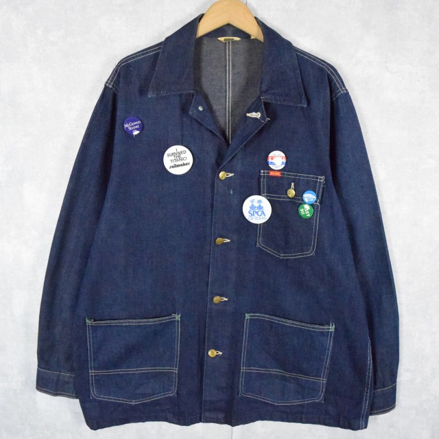 60s 60年代 ビッグスミス ワーク デニム ジャケット ｜ヴィテージ古着