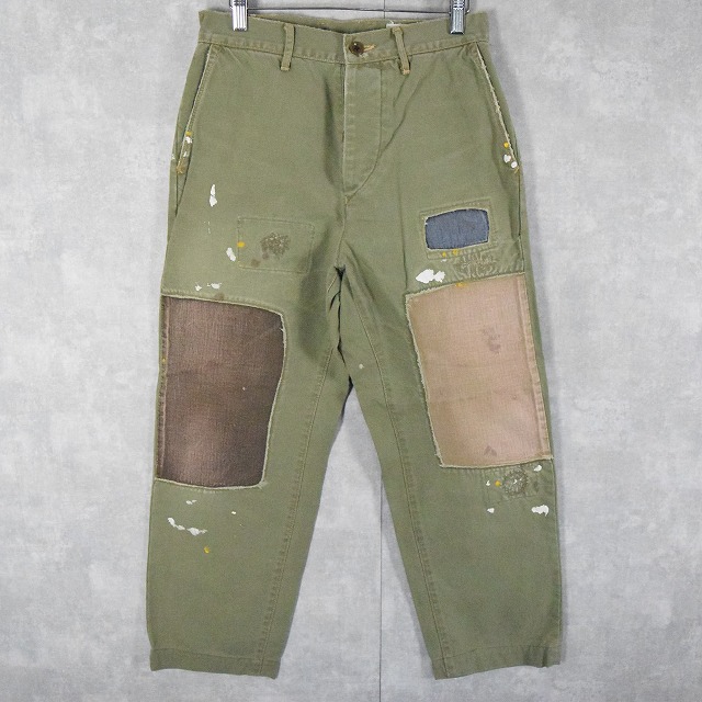 美品 00 キャピタル KAPITAL アミッシュパンツ パッチワーク