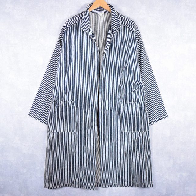 80年代 80s アメリカ製 ガウン ショップコート ワークコート