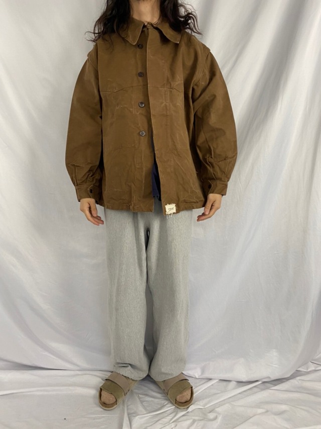 40年代 50年代 40s 50s ユーロ euro ヨーロッパ ブラウン カバーオール