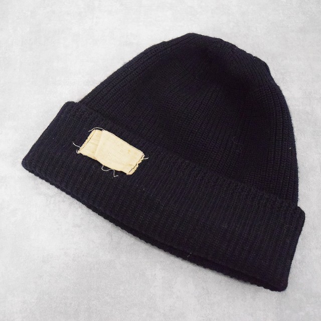 40年代 40s アメリカ軍 海軍 ネイビー ニット帽 ビーニー │ヴィテージ