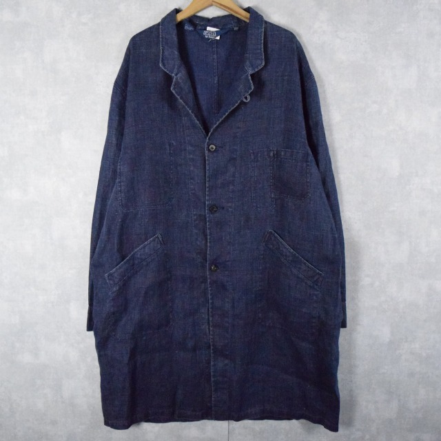 ポロラルフローレンロングコート デニム │ヴィテージ古着屋Feeet 通販