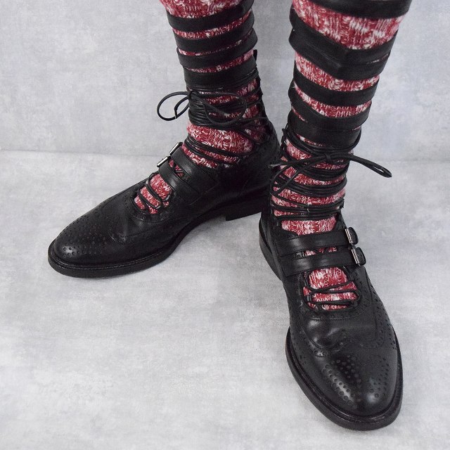ジバンシー 2009SS レザーシューズ ギリーシューズ ブーツ デザイン