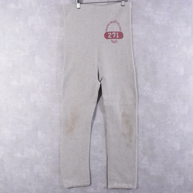 70年代 70s チャンピオン リバースウィーブ 霜降り グレー カレッジ